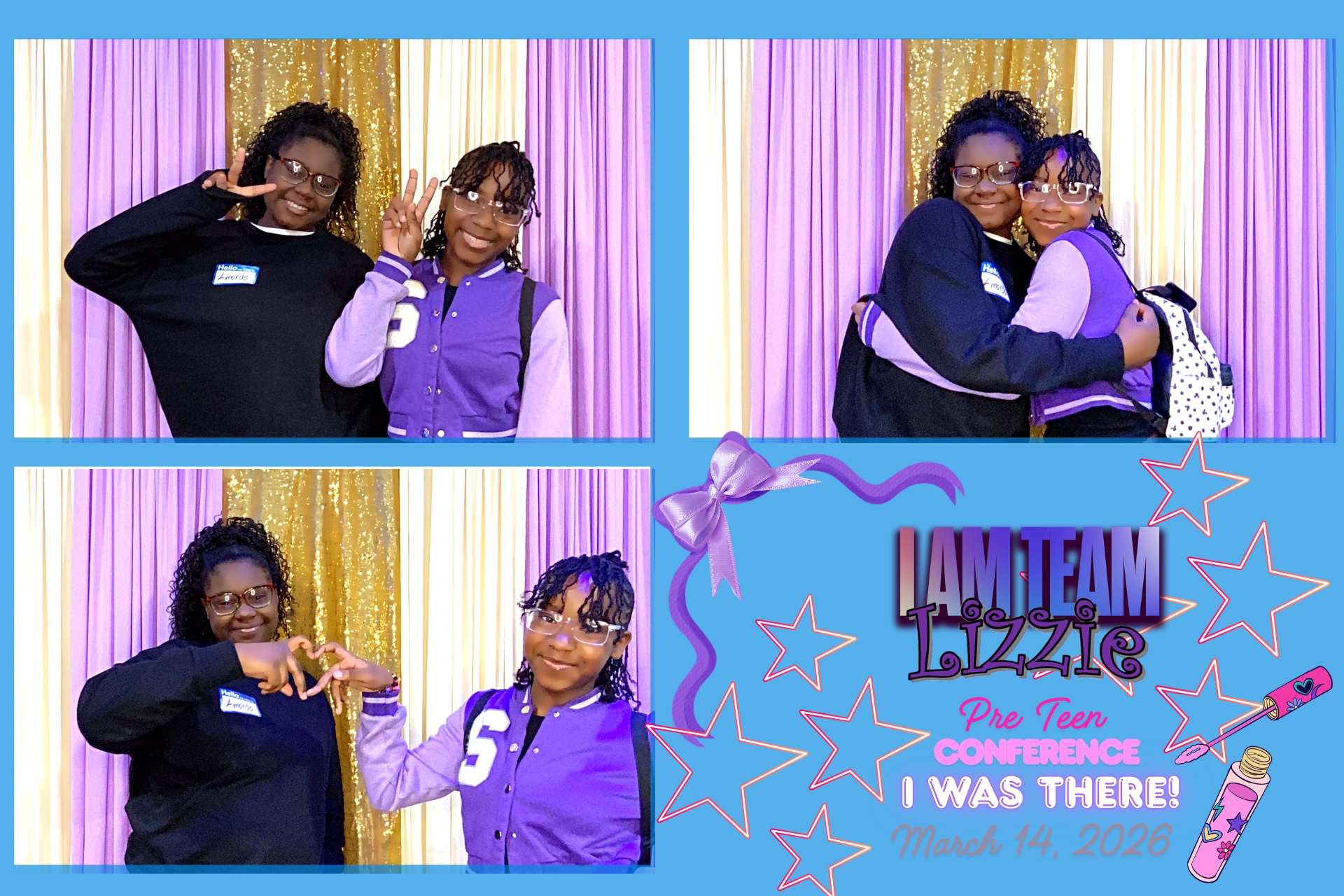 I AM Team Lizzie Pre-Teen Conference, March 14, 2026 — memory 17