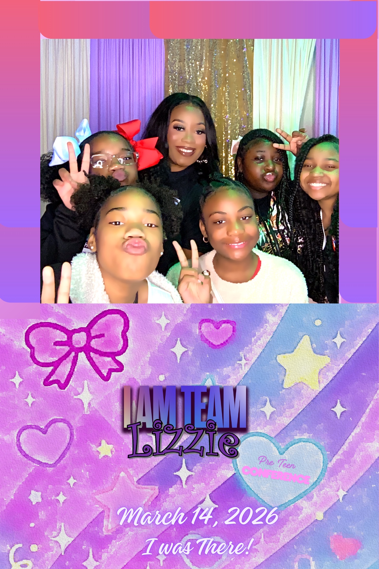I AM Team Lizzie Pre-Teen Conference, March 14, 2026 — memory 11