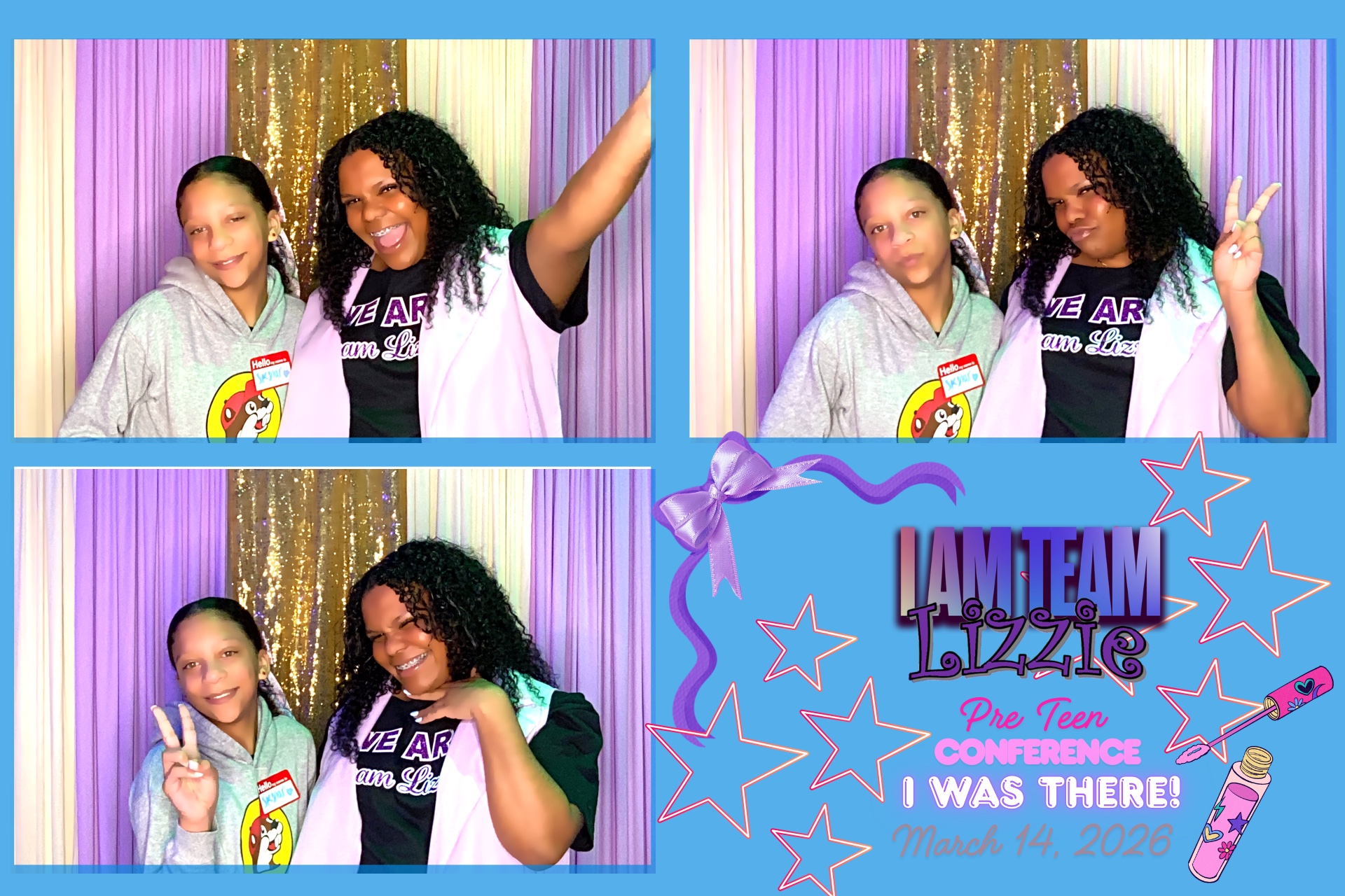 I AM Team Lizzie Pre-Teen Conference, March 14, 2026 — memory 16