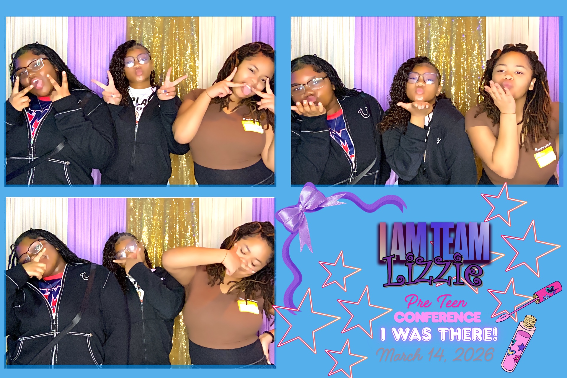 I AM Team Lizzie Pre-Teen Conference, March 14, 2026 — memory 7